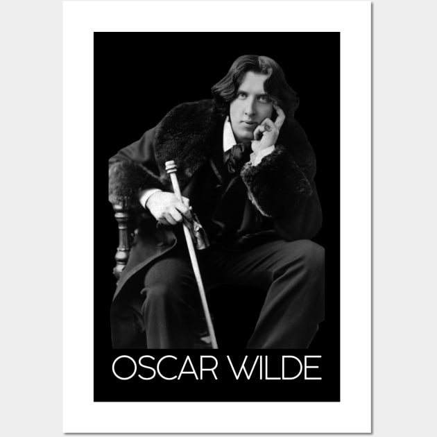 Oscar Wilde Portrait Wall Art by WrittersQuotes